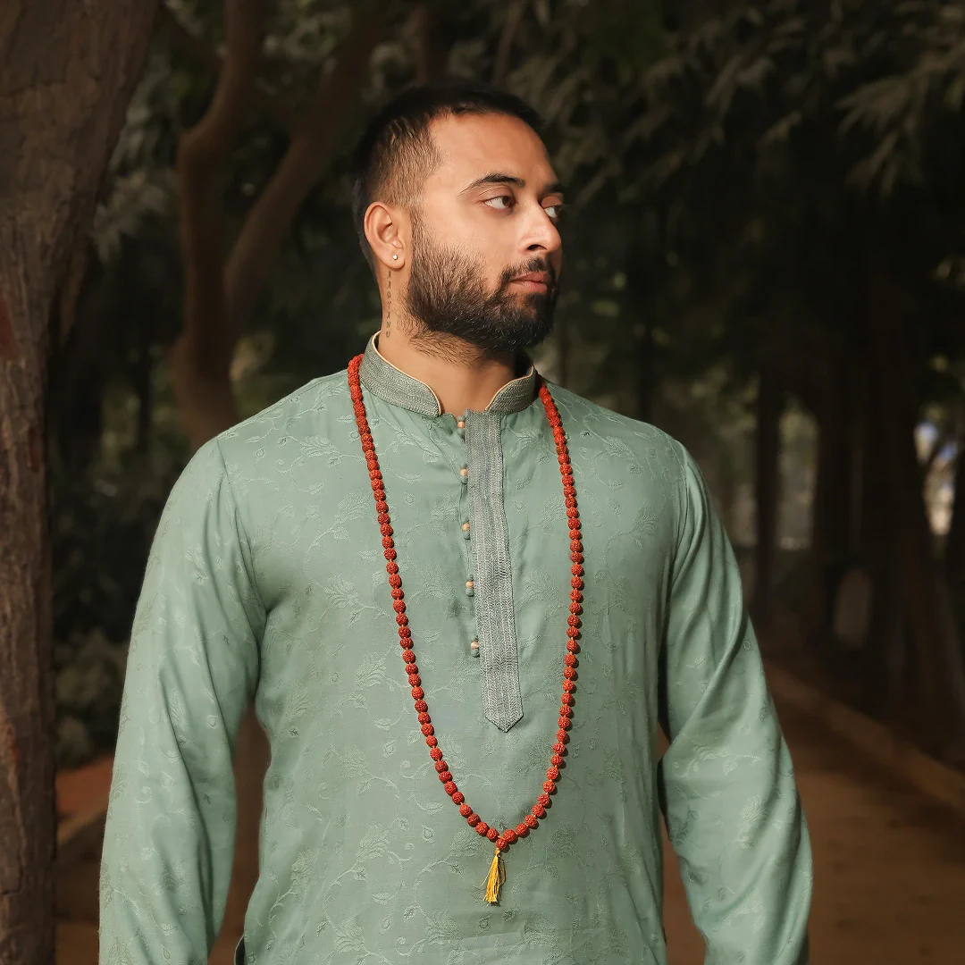 108 Beads Rudraksha Jaap Mala - Image 3