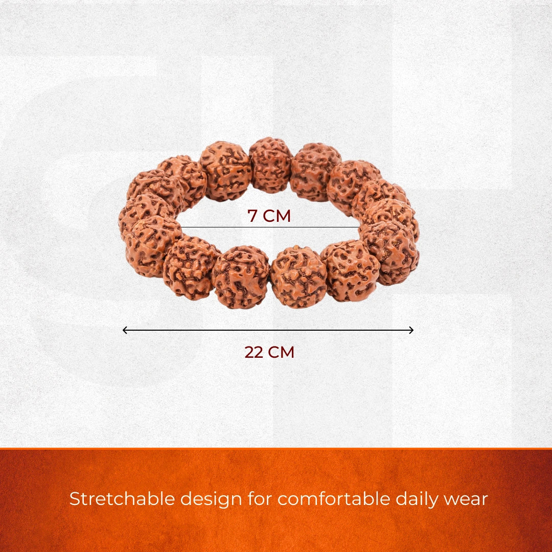 5 Mukhi Rudraksha Bracelet - Image 5