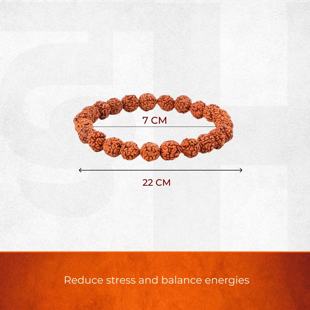 5 Mukhi Rudraksha Bracelet - Image 3