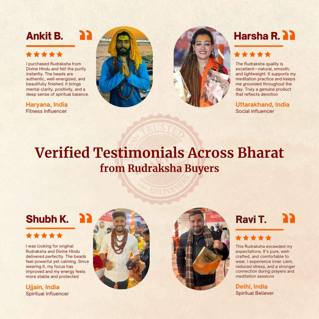 4 Mukhi Lab Tested Certified Nepali Rudraksha - Image 9