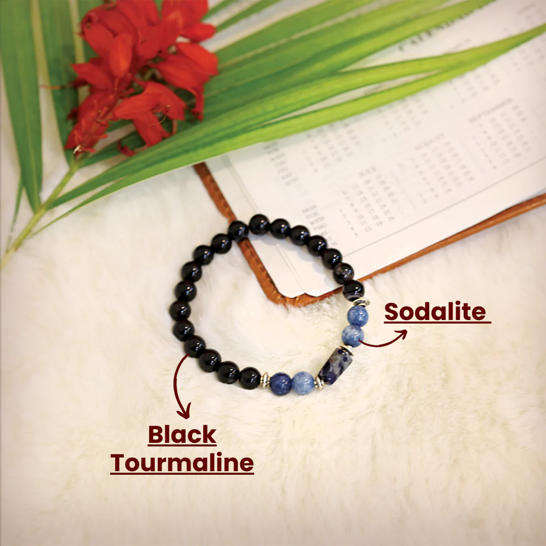 Black Tourmaline Bracelet (Kumbh Rashi) Aquarius - Image 5