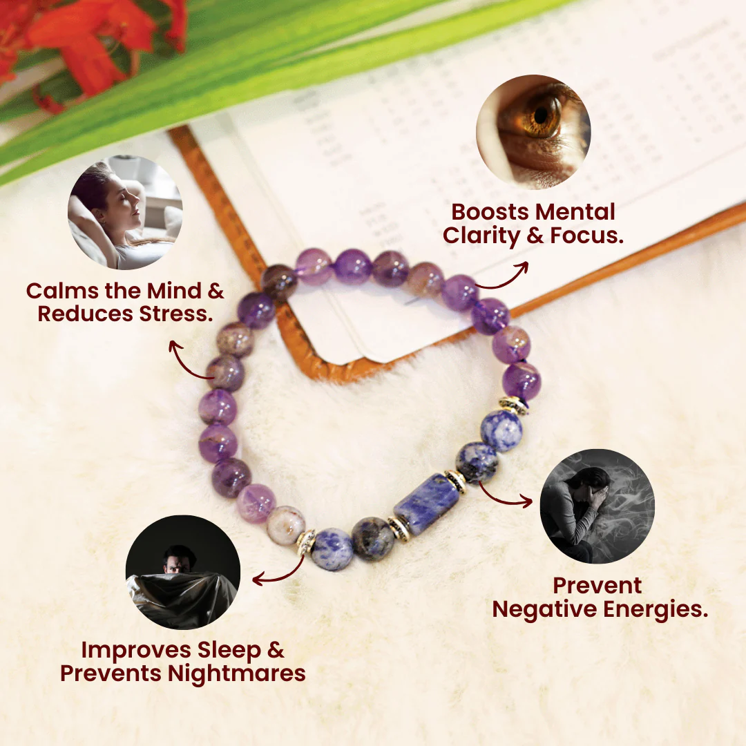 Amethyst Bracelet (Makar Rashi) Capricorn - Image 5