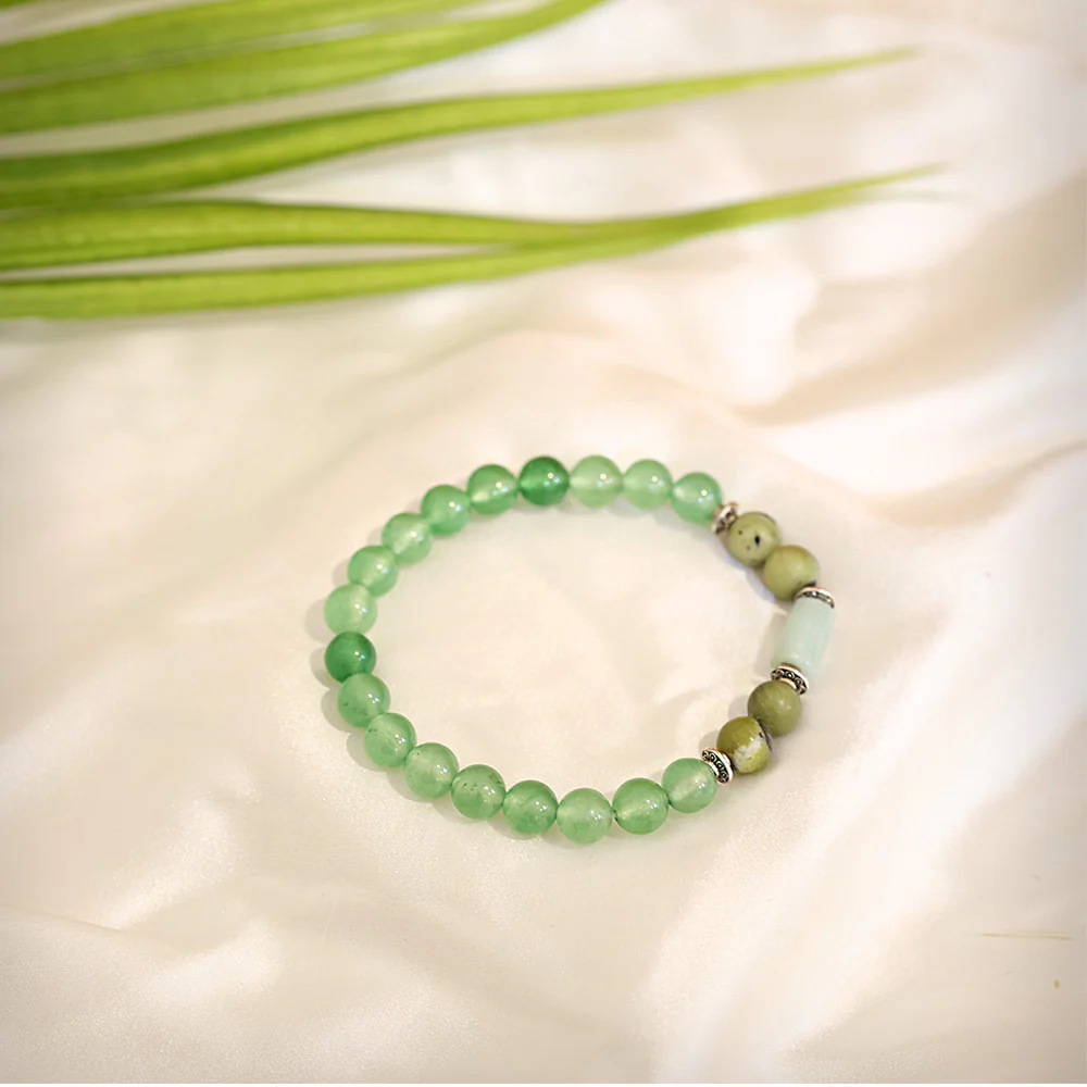 Green Aventurine Bracelet (Mithun Rashi) Gemini - Image 3