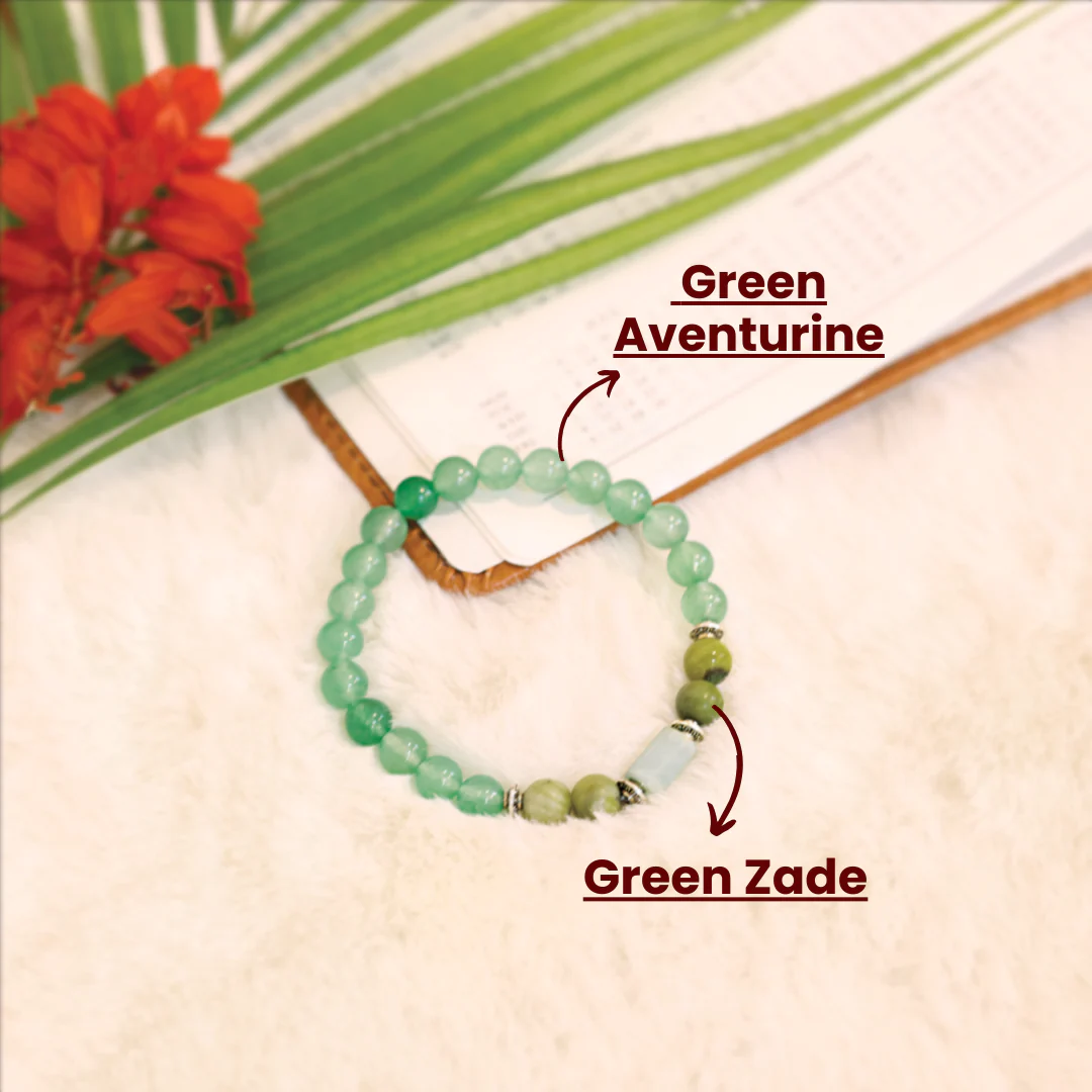 Green Aventurine Bracelet (Mithun Rashi) Gemini - Image 4