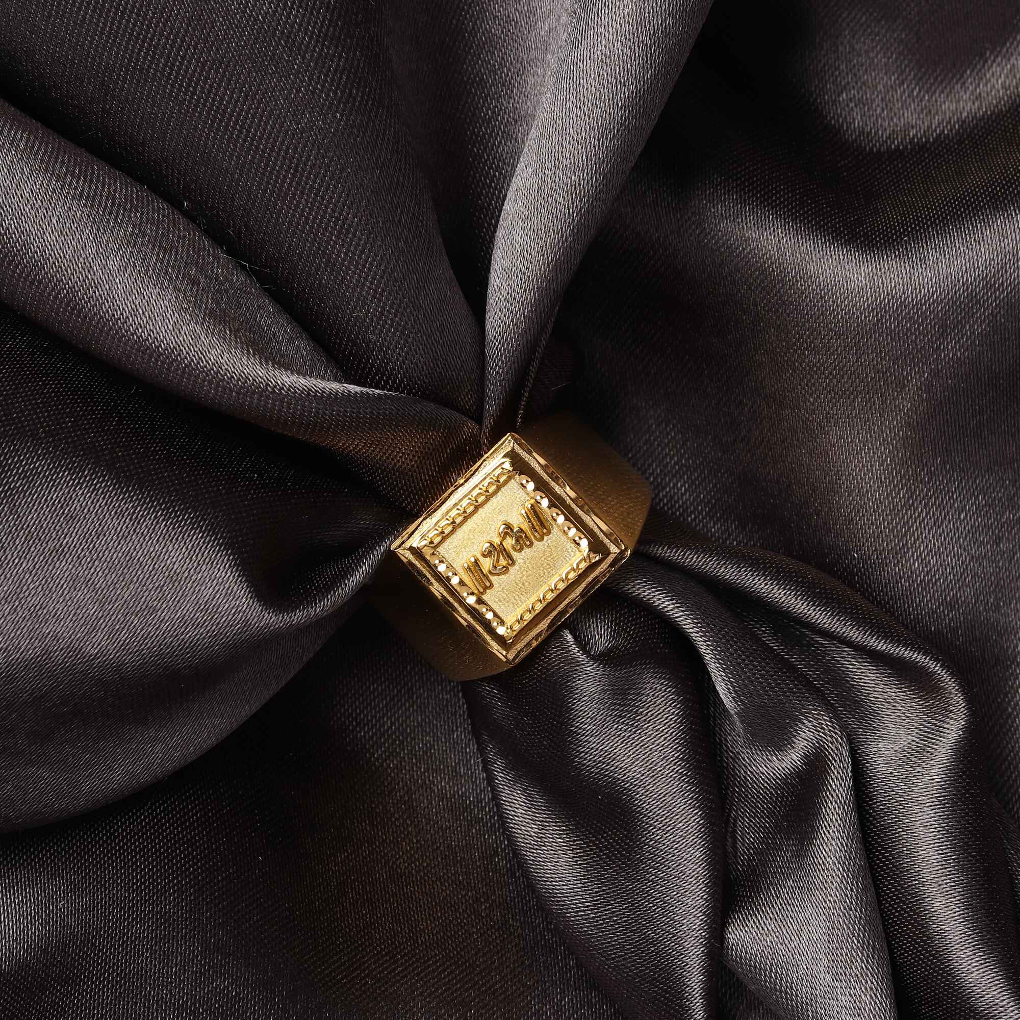 Gold Plated Jai Shri Ram Ring - Image 5