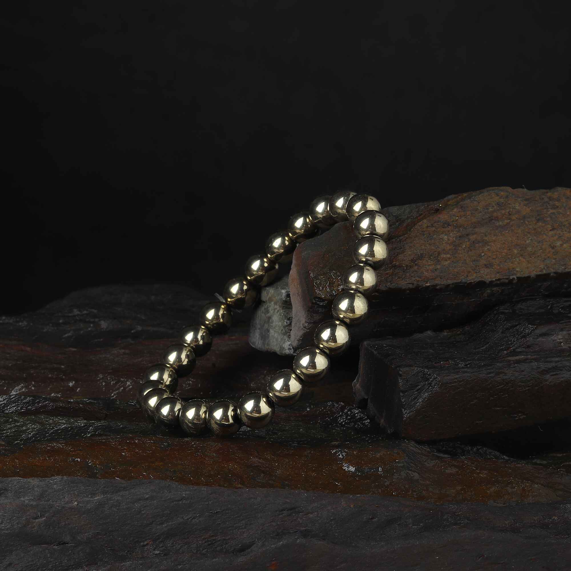 Golden Pyrite Stone Wealth Bracelet - Image 5