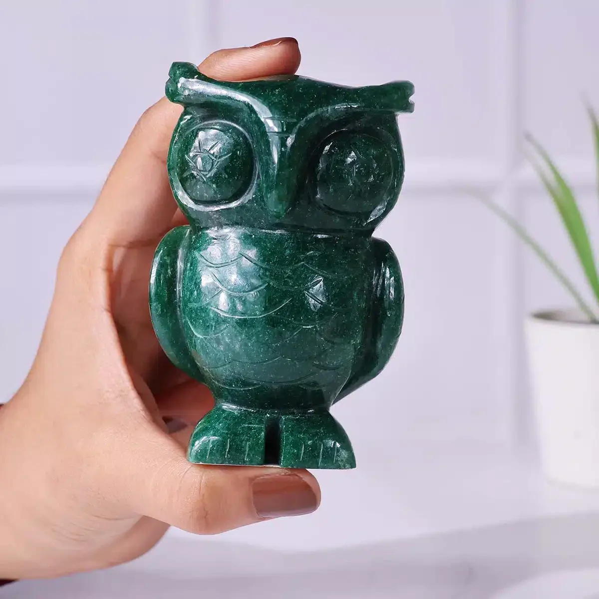 Green Jade Owl - Image 4