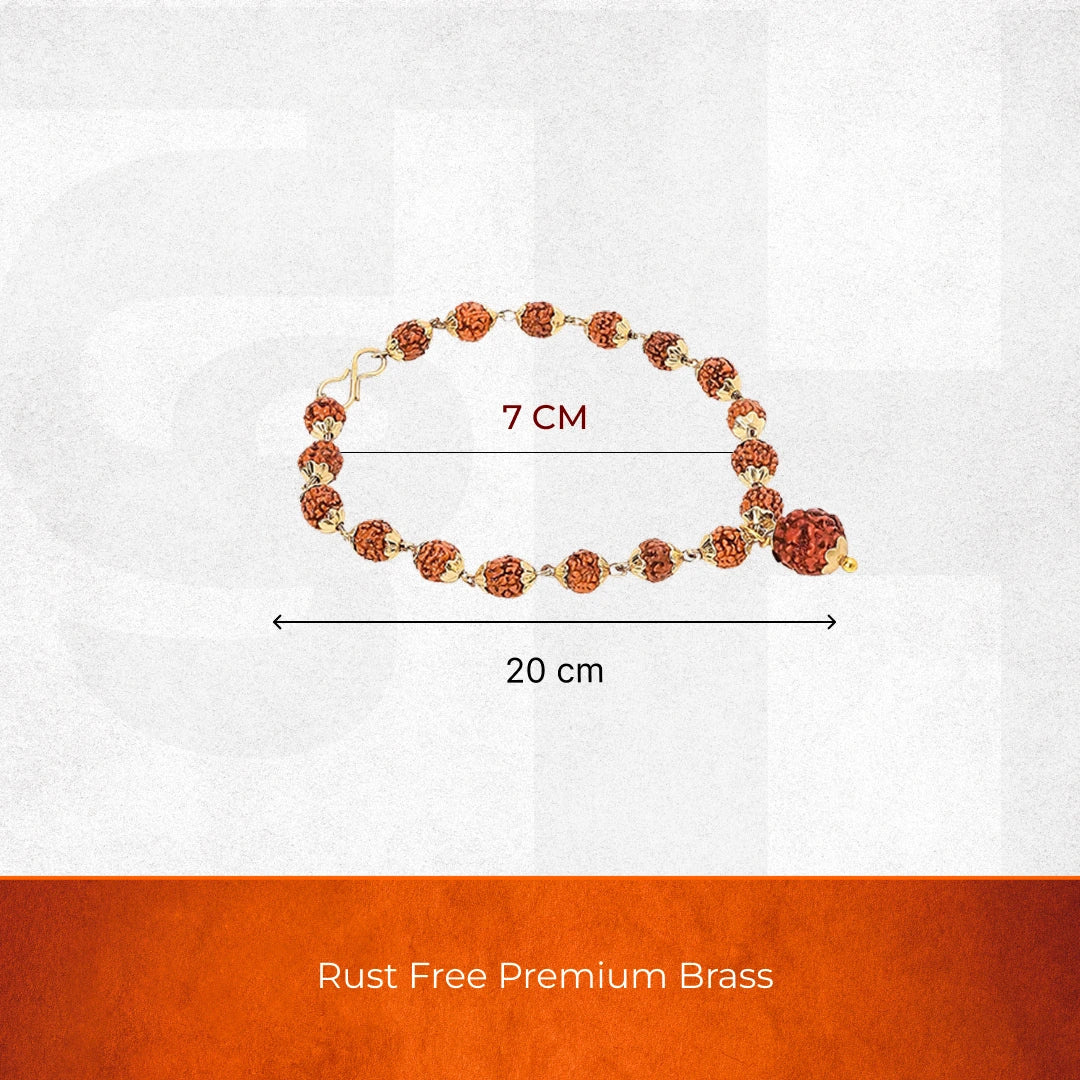 Golden Cap 5-Mukhi Rudraksha – Lab Certified - Image 5