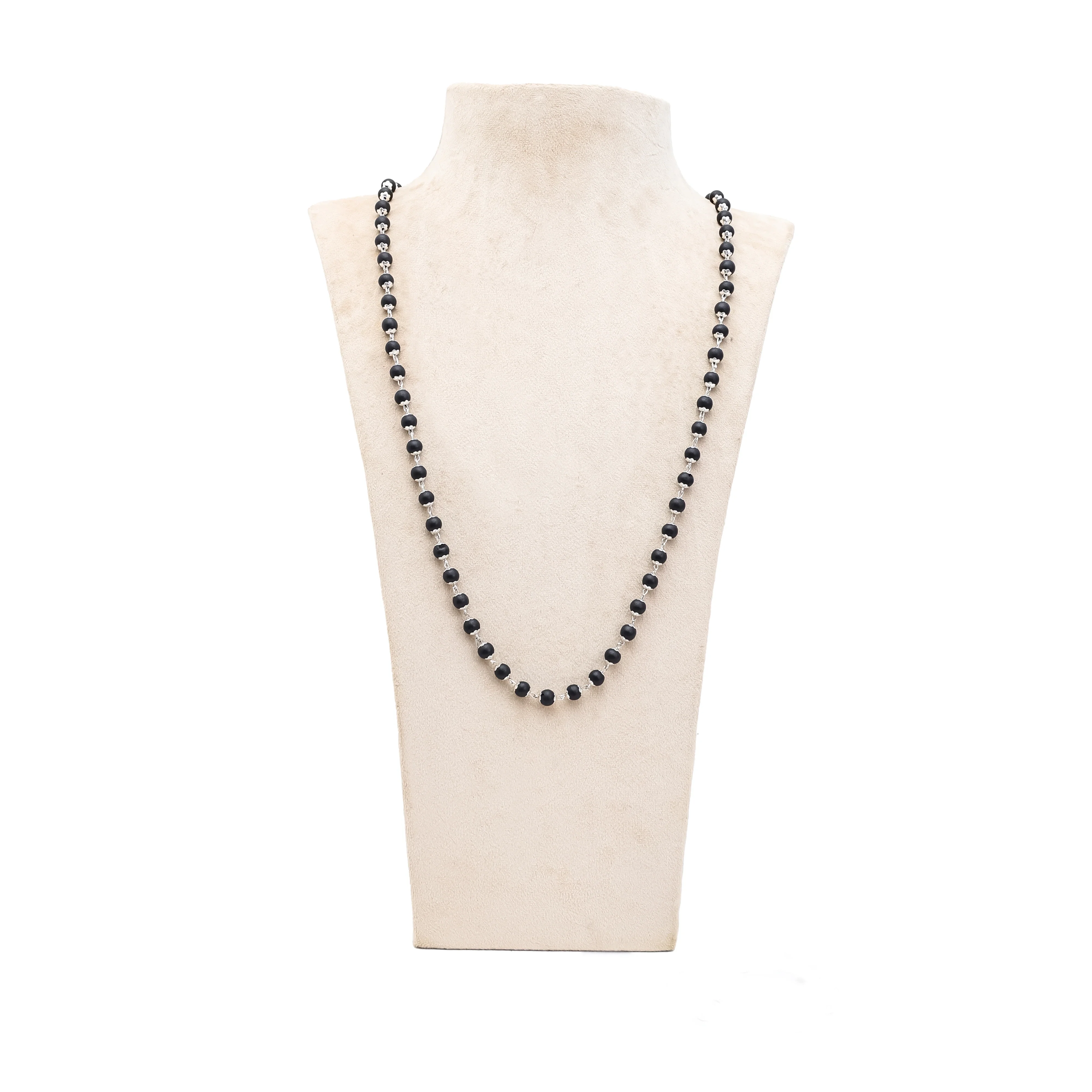 Karungali Malai Silver Cap Necklace with Govt. Certified - Image 6