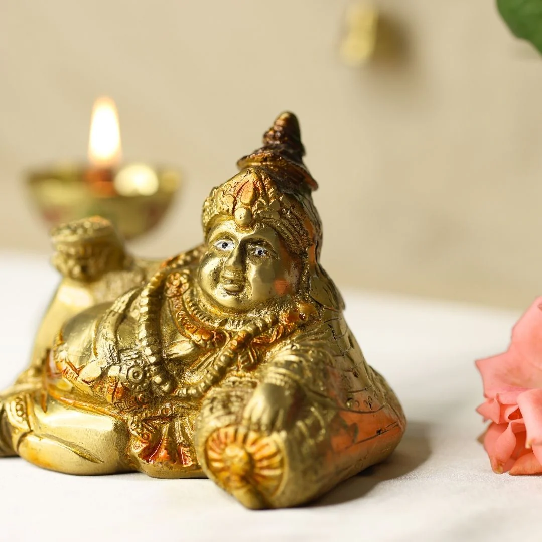Kuber Maharaj Brass Idol - Image 4