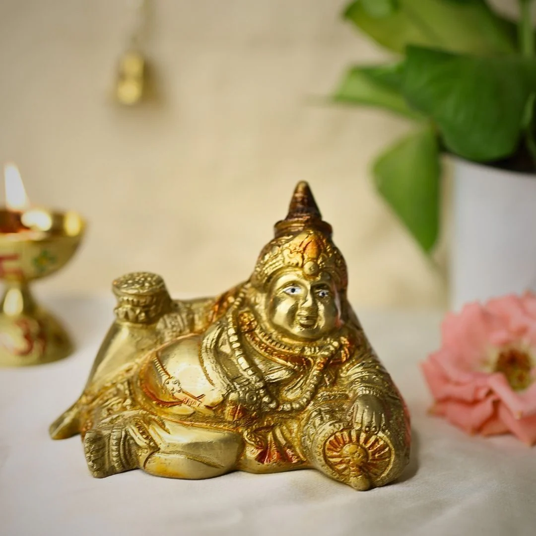 Kuber Maharaj Brass Idol - Image 5