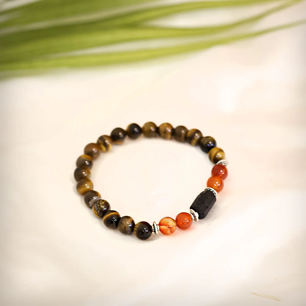 Tiger eye Stone Bracelet (Singh Rashi) Leo - Image 3