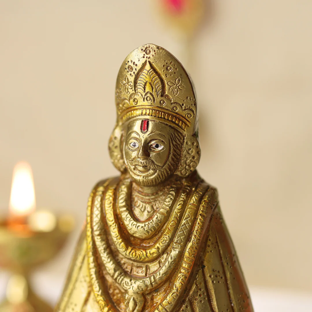 Lord Khatu Shyam Ji Brass idol - Image 5