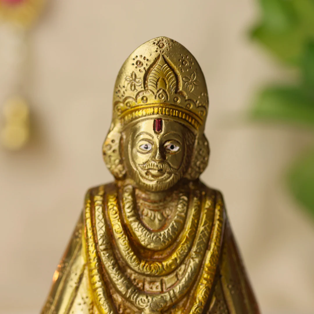 Lord Khatu Shyam Ji Brass idol - Image 7