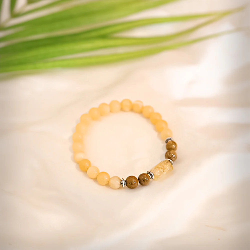 Yellow Calcite Bracelet (Meen Rashi) Pisces - Image 3