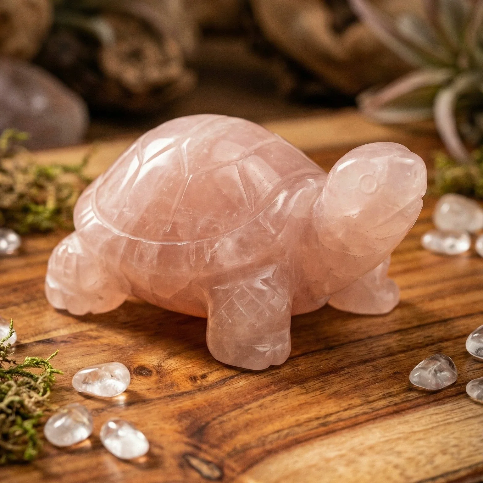 Rose Quartz Turtle - Image 3