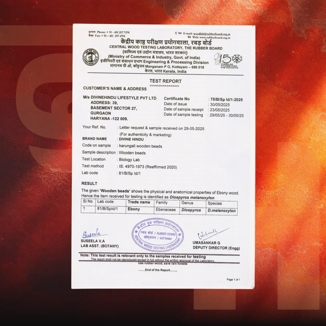 Silver Capped Lord Murugan Shastra Pendant - Image 7