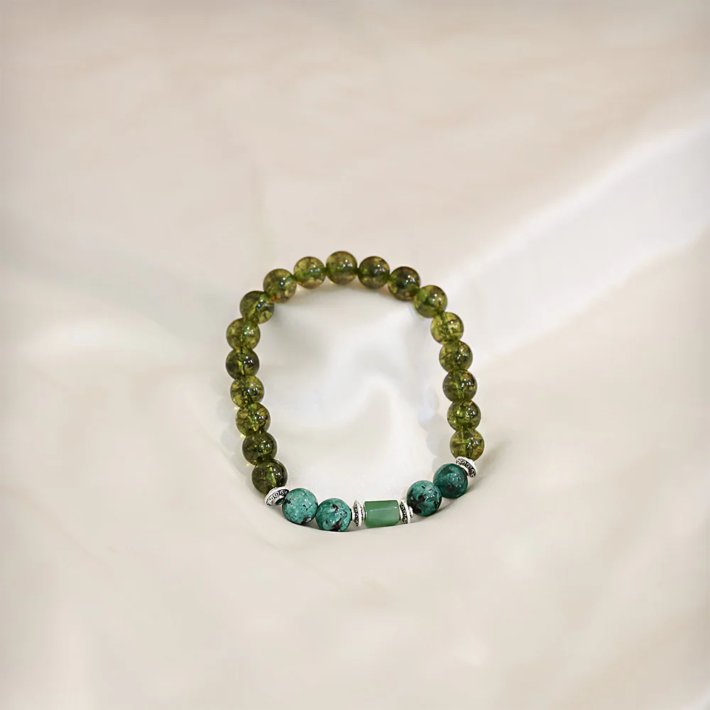 Green Agate Stone Bracelet (Kanya Rashi) Virgo - Image 4
