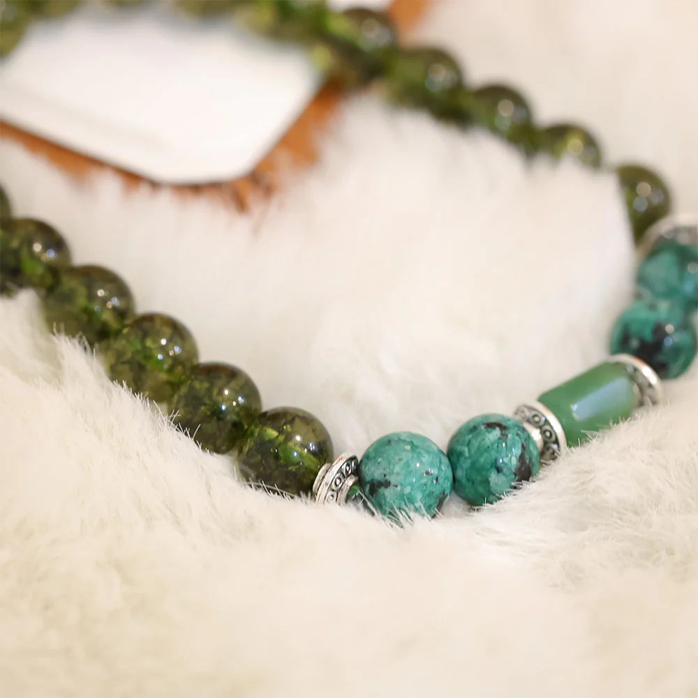 Green Agate Stone Bracelet (Kanya Rashi) Virgo - Image 6
